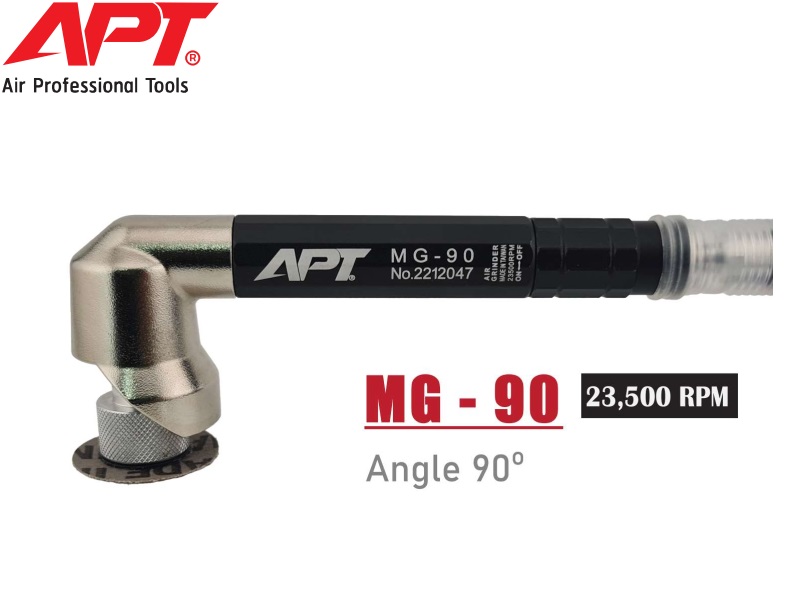 เครื่องเจียร์ลมขนาดเล็ก(เครื่องเจียร์หินถ้วย) APT : รุ่น MG-90 ขนาด 30 มม. Air Micro Grinder