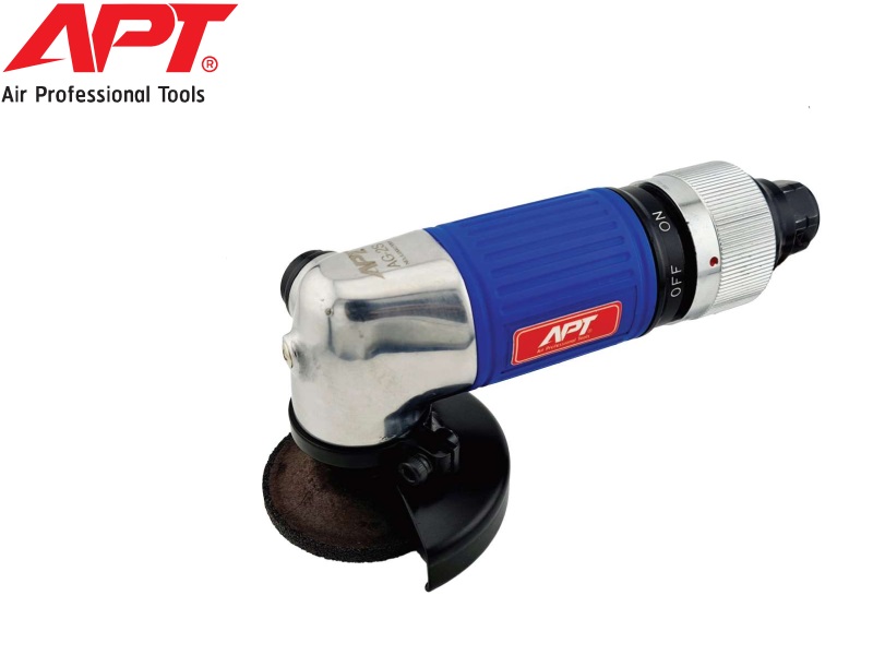เครื่องเจียร์ลม 2 นิ้ว APT : รุ่น AG - 2S น้ำหนักเบา Air Angle Grinder (Light Weight)