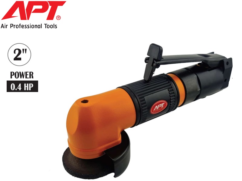 เครื่องเจียร์ลม 2 นิ้ว APT : รุ่น AG - 2HL งานหนัก  Air Angle Grinder (Heavy Duty)